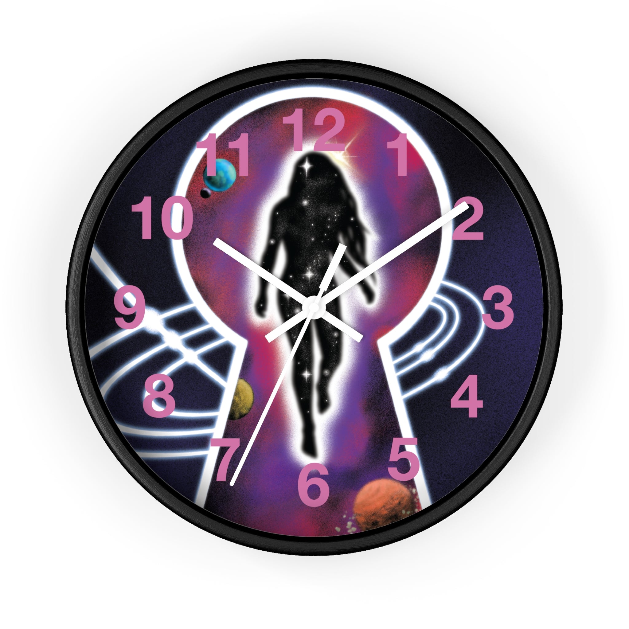 SEAS OVER SEAS Album Art Clock