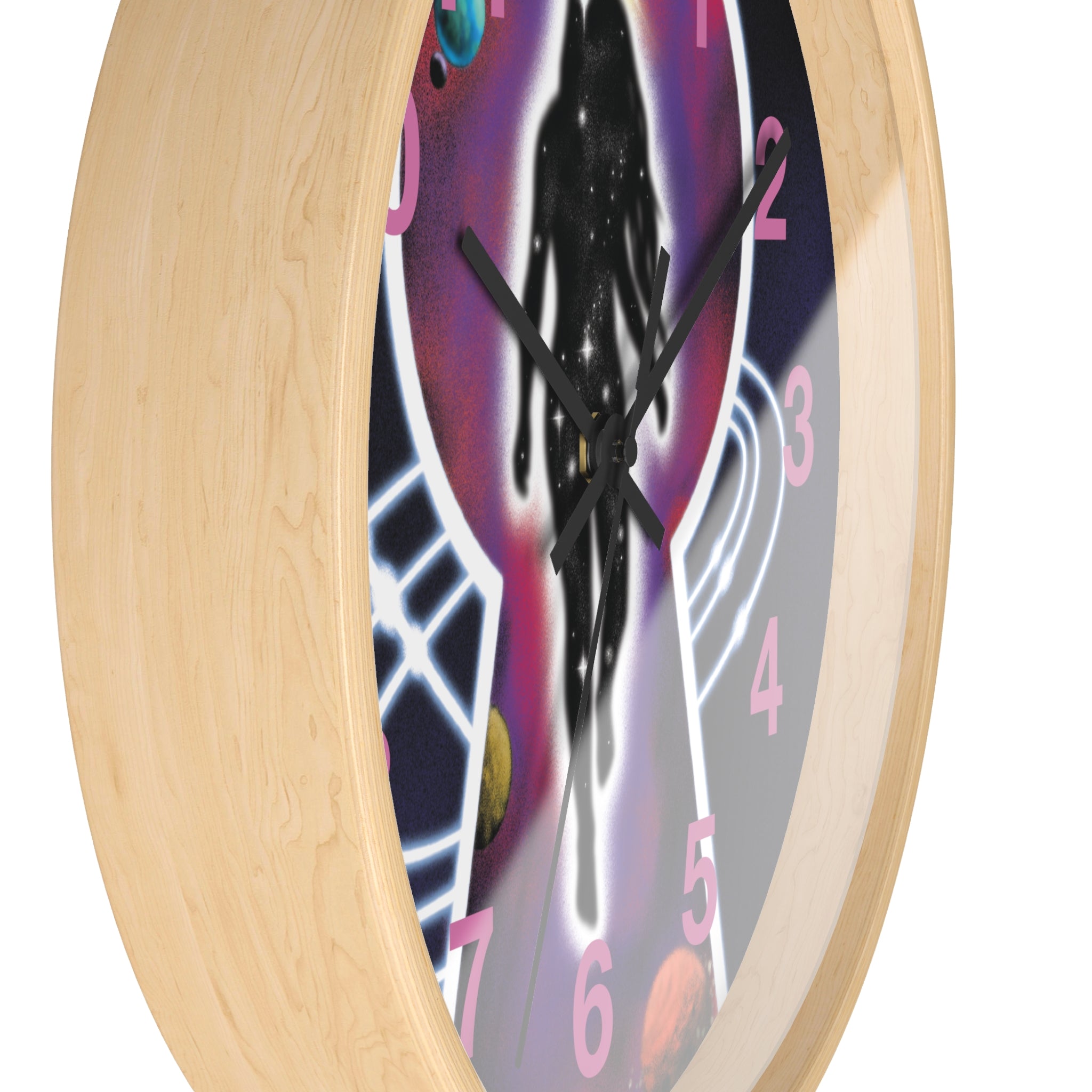 SEAS OVER SEAS Album Art Clock