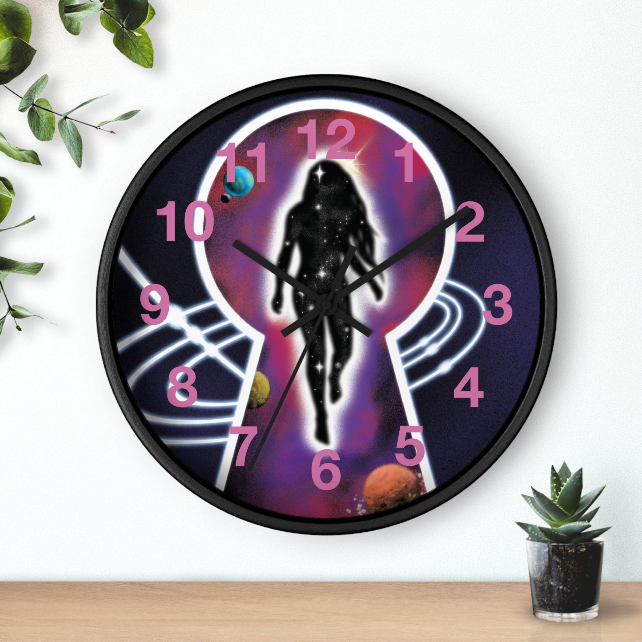 SEAS OVER SEAS Album Art Clock