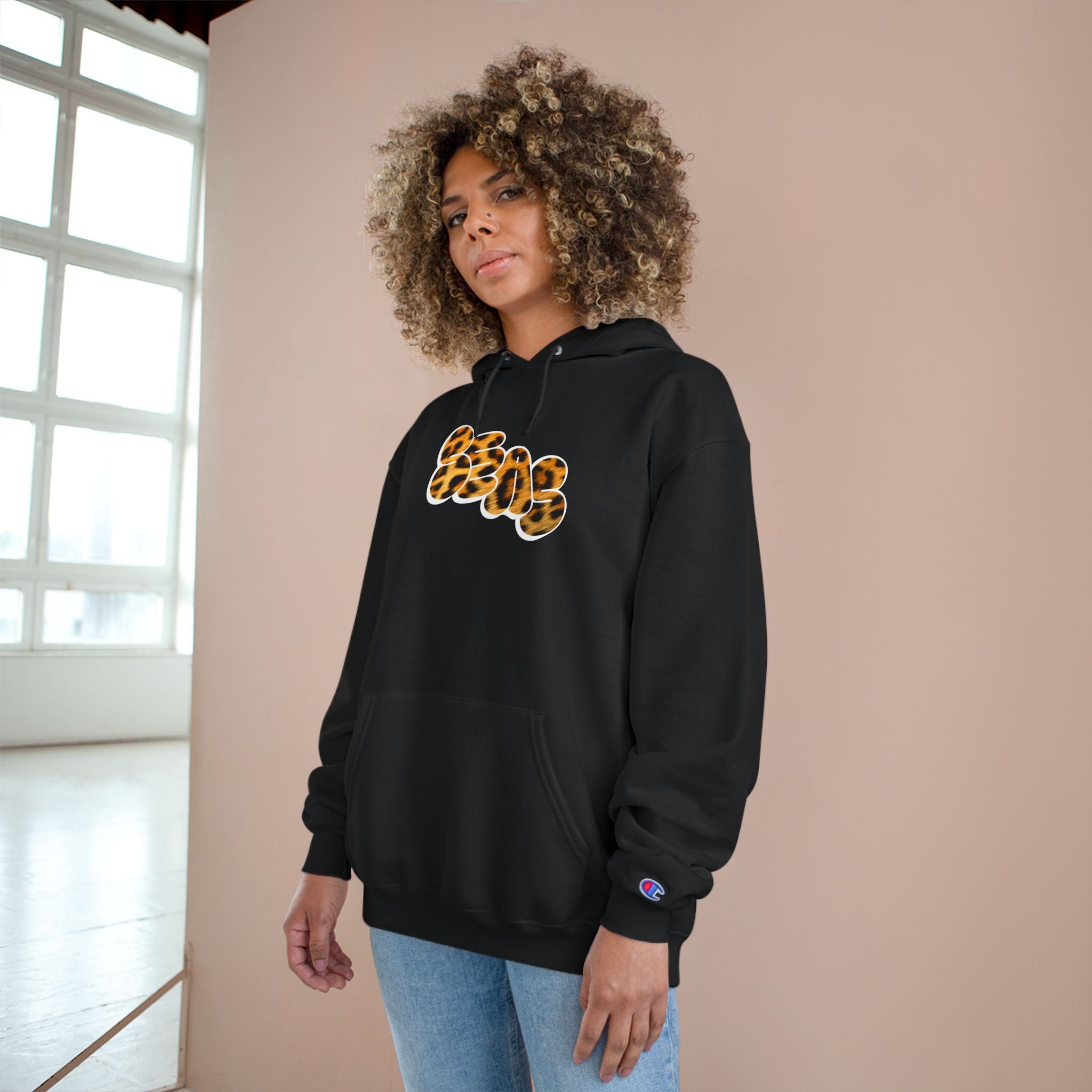 SEAS OVER SEAS Animal Print Hoodie