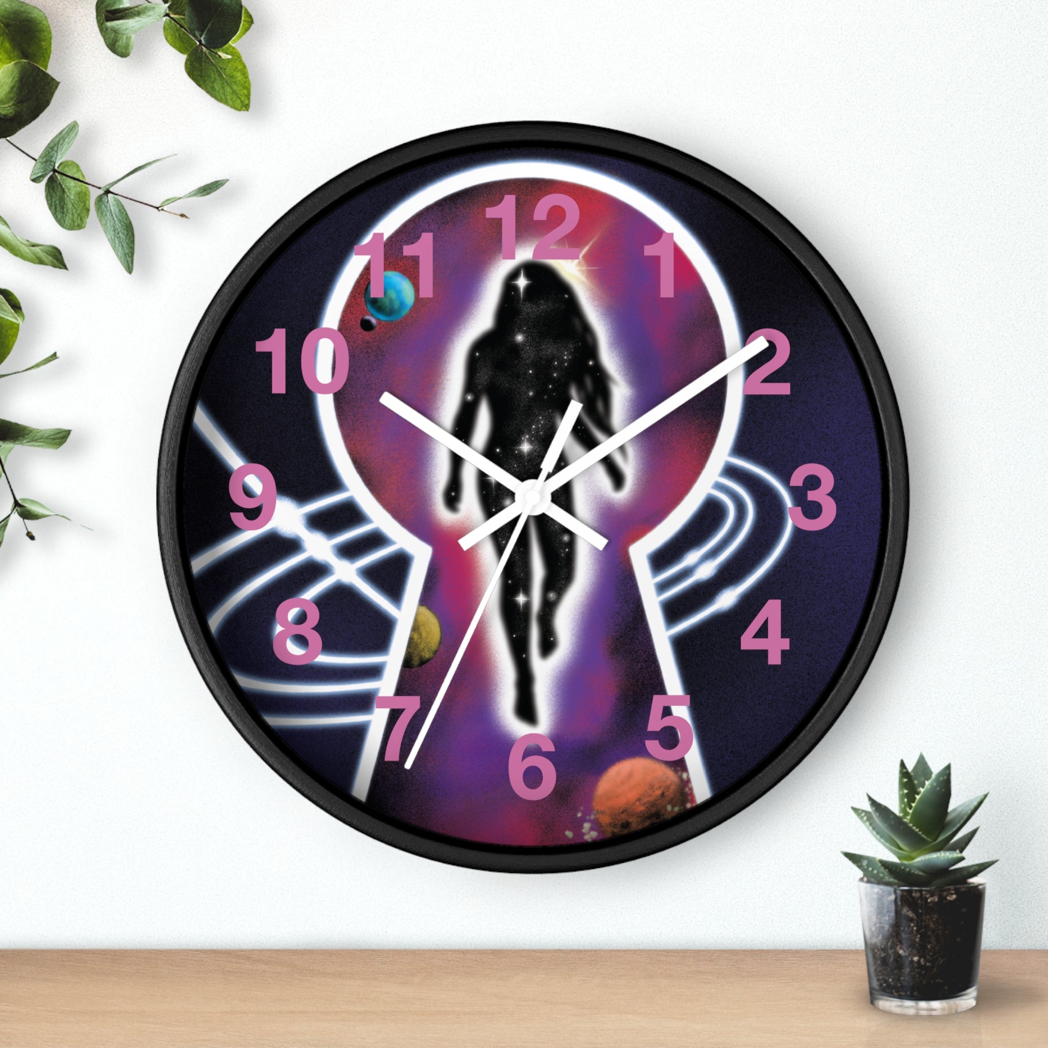 SEAS OVER SEAS Album Art Clock