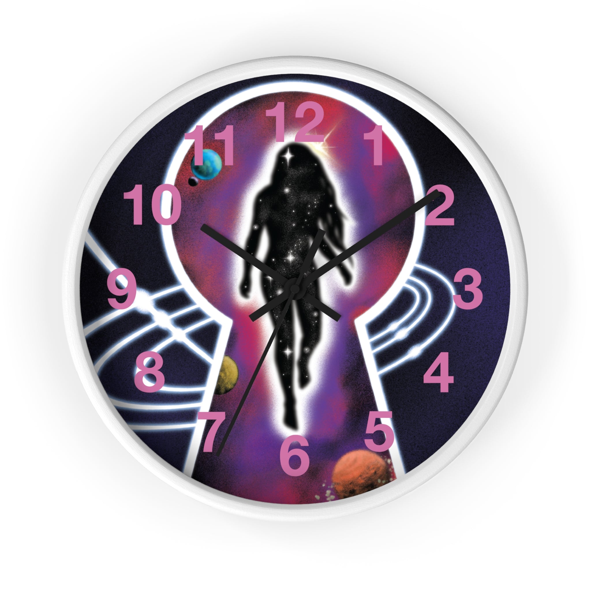 SEAS OVER SEAS Album Art Clock