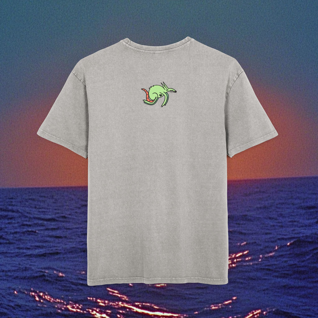 SEAS OVER SEAS Box Tee-Acid Washed