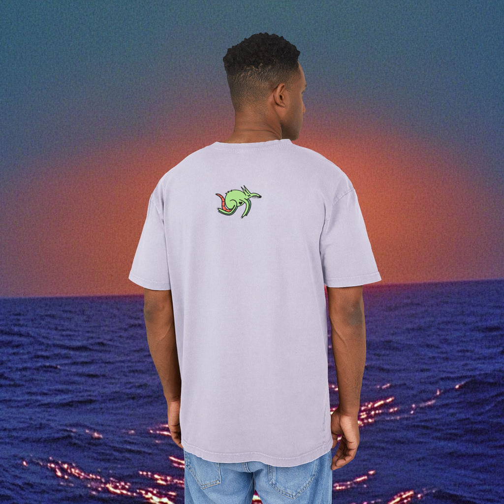 SEAS OVER SEAS Box Tee-Acid Washed