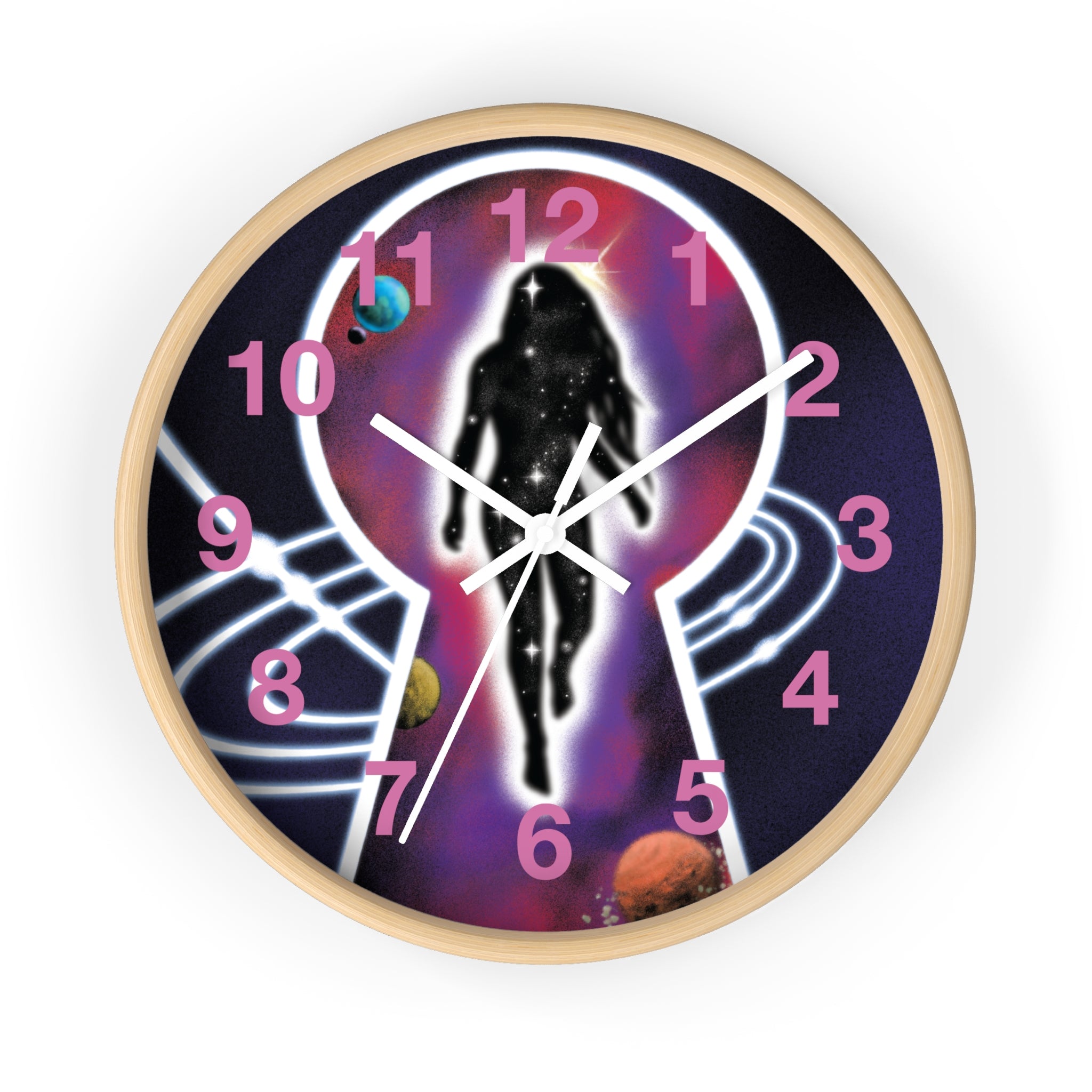 SEAS OVER SEAS Album Art Clock