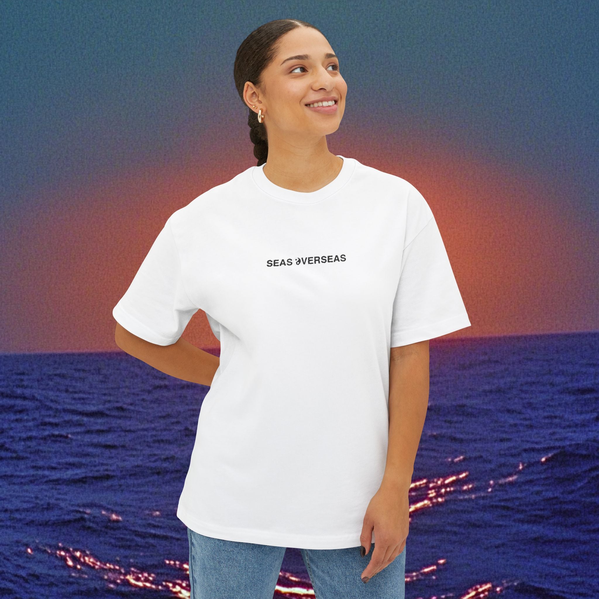 SEAS OVER SEAS Oversized Classic Tee