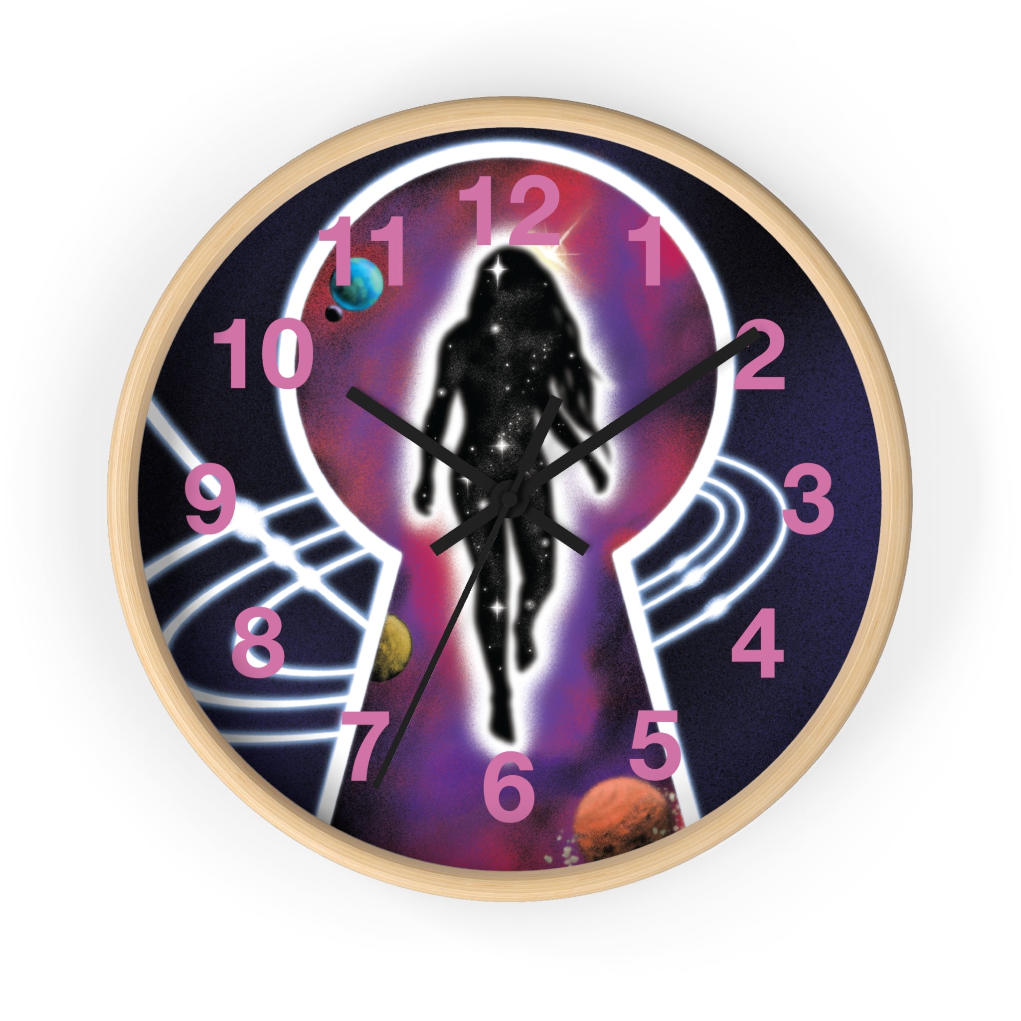 SEAS OVER SEAS Album Art Clock