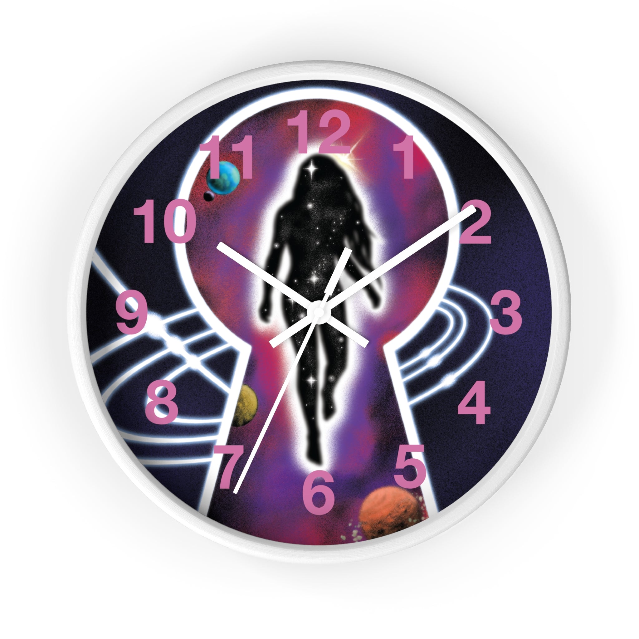 SEAS OVER SEAS Album Art Clock