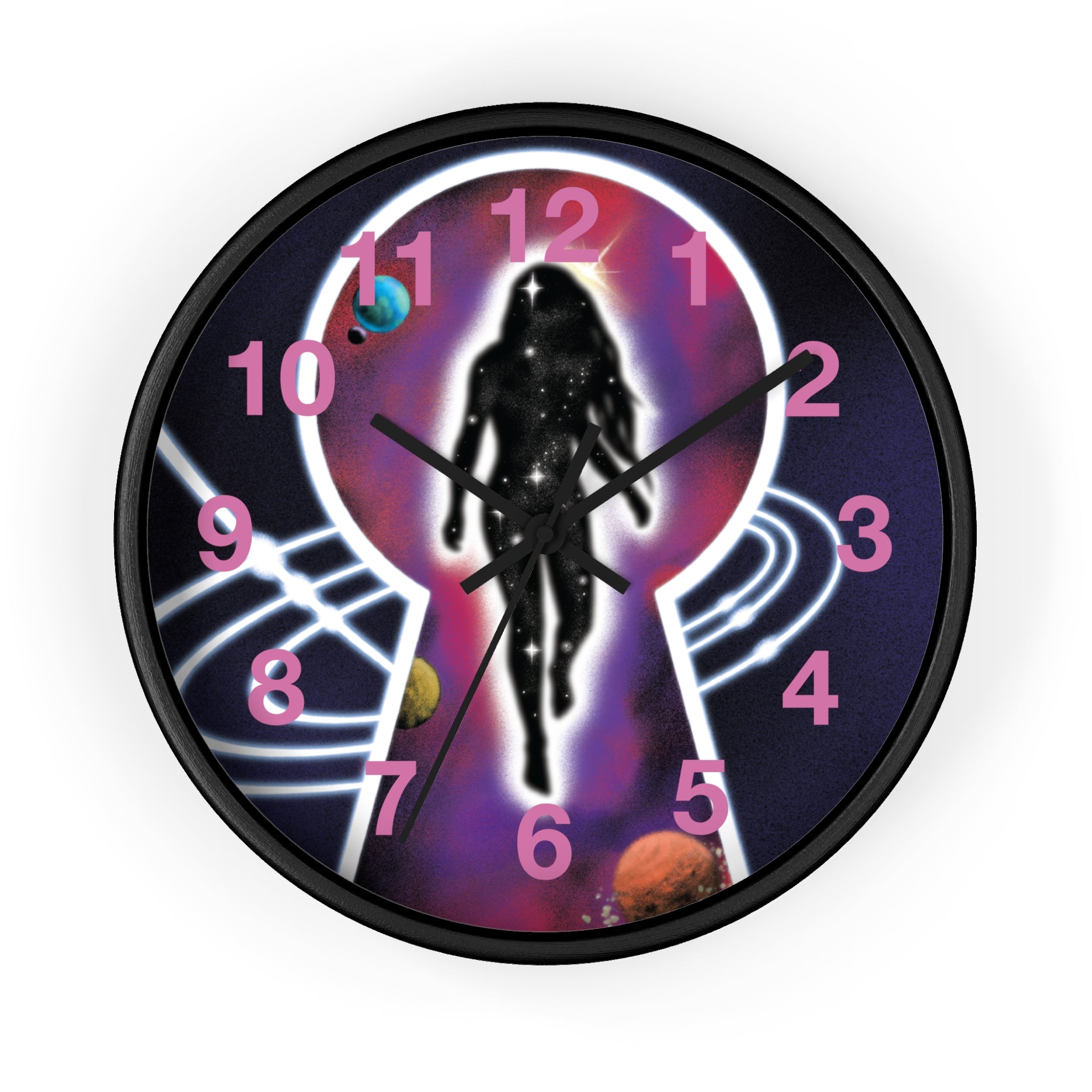 SEAS OVER SEAS Album Art Clock